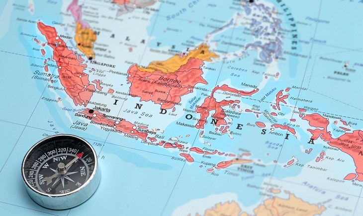 インドネシア地図　１．メリンジョとは